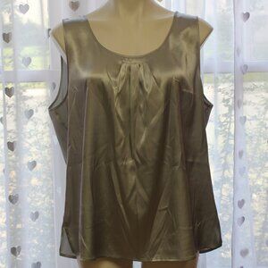 #540 Chico's Silver Dress Tank Size 3 (16)